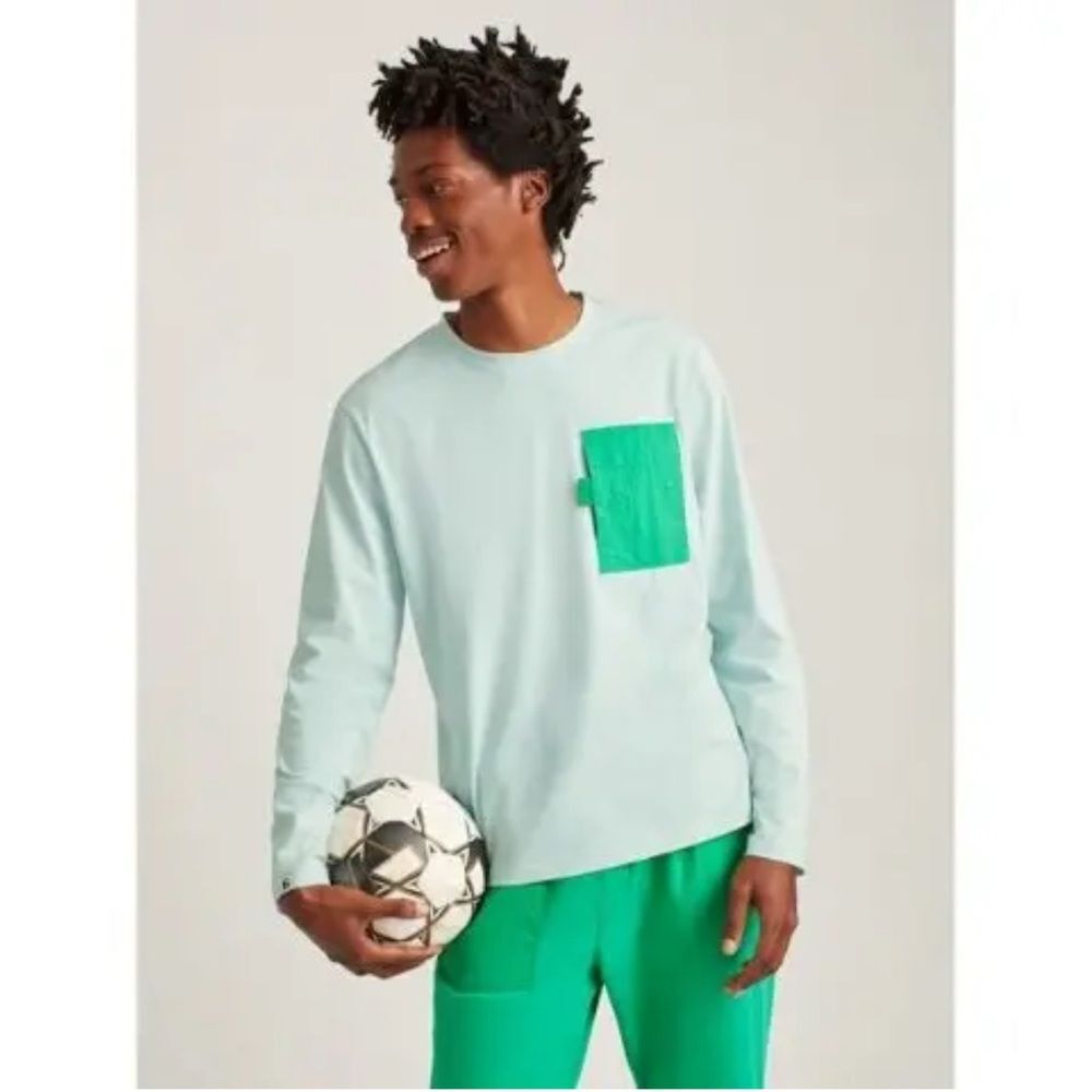 Bonobos Fielder Long Sleeve Pocket Tee Shirt